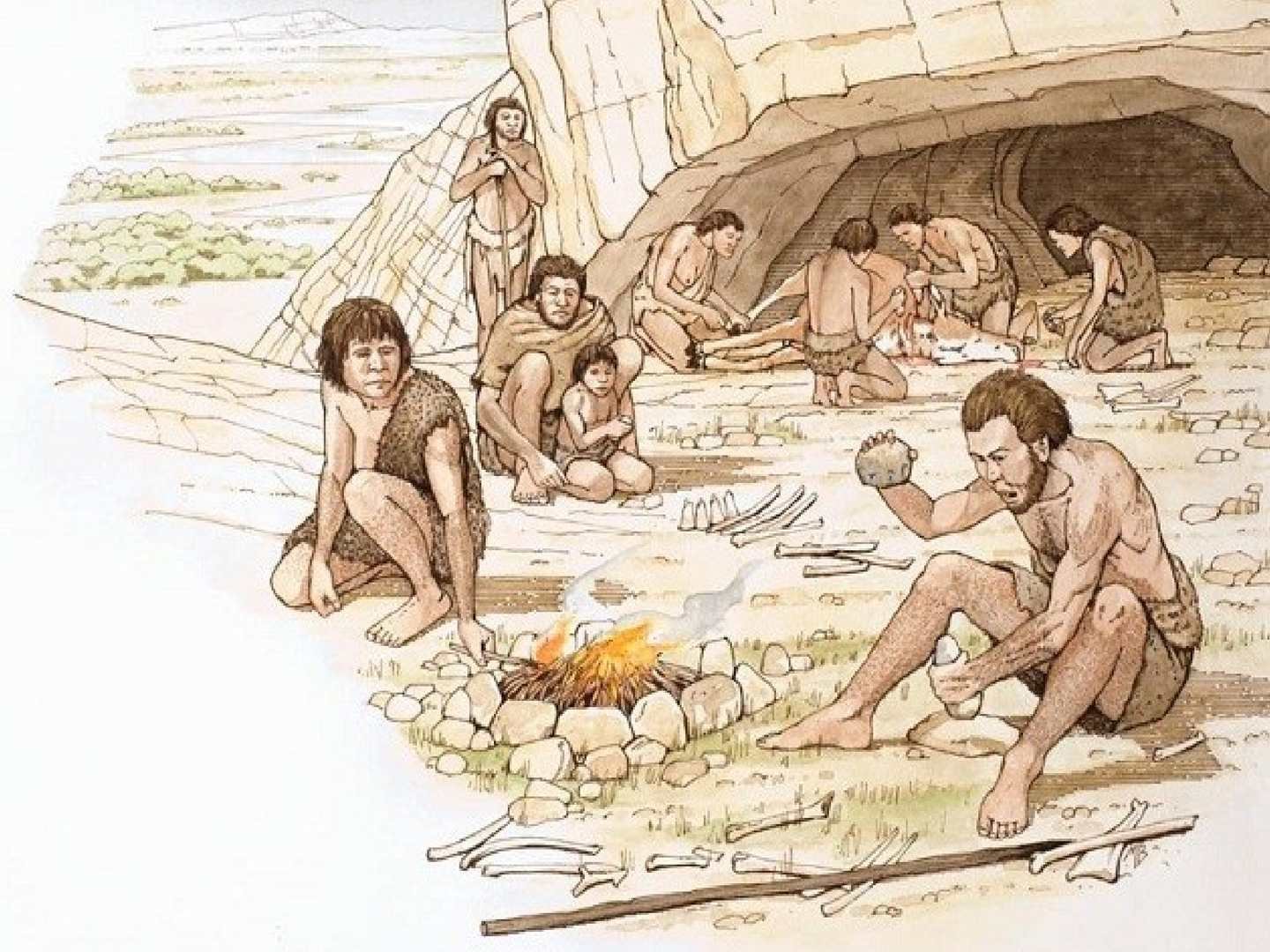 В древние времена детей