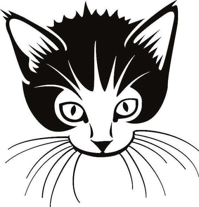 Картинки кошек векторные