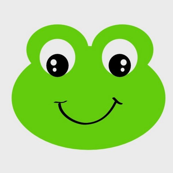 Маска лягушки для детей