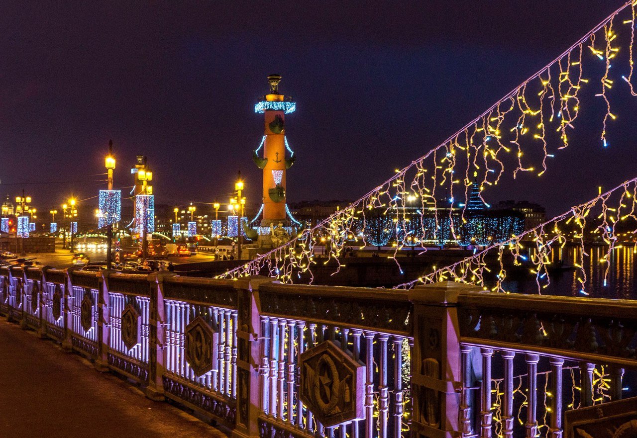 новогодний петербург фото