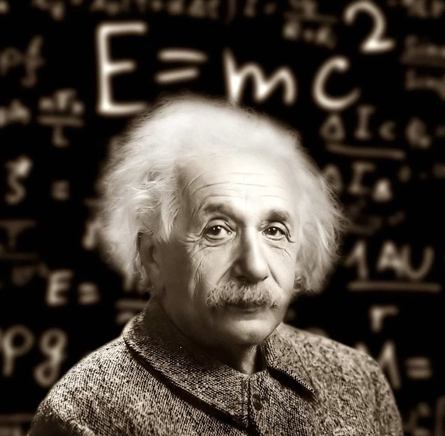 Самого великого человека. Эйнштейн физик.
