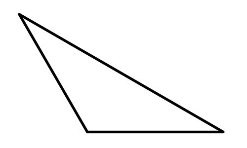 Тупоугольный треугольник