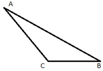 Треугольник с тупым углом