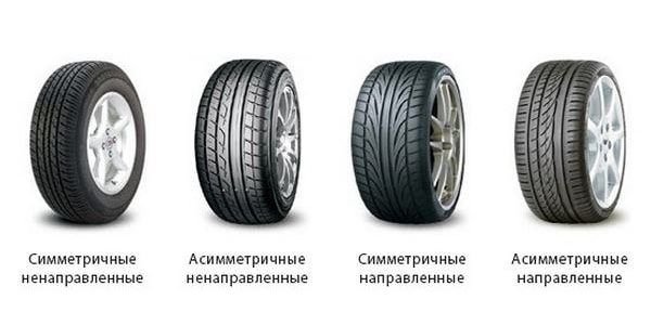Шины с ненаправленным рисунком протектора