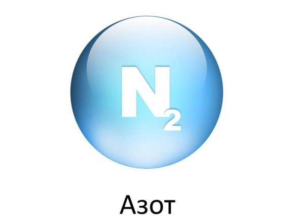 Азот значок