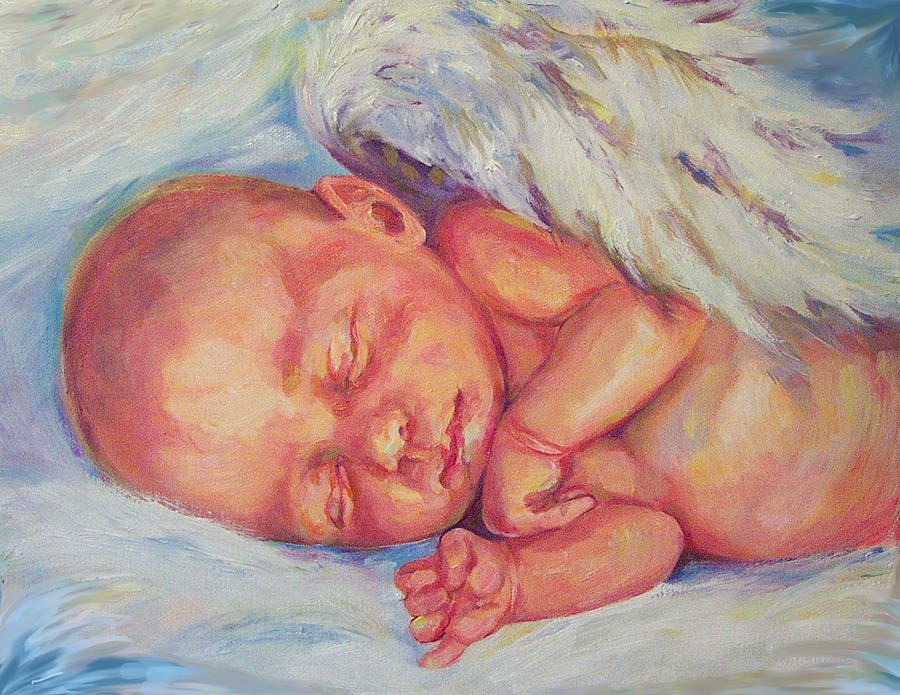 Младенец картина. Новорожденный картина. Младенцы в живописи. Рождение ребенка живопись.