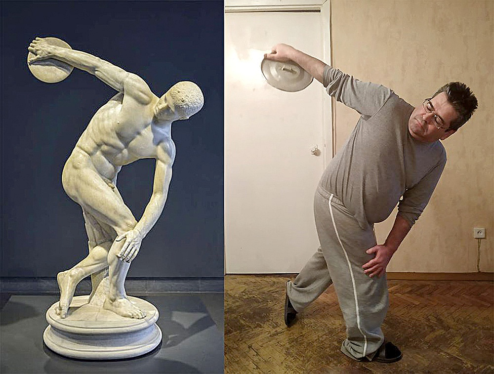 Создатель статуи дискобол. Дискобол Микеланджело.