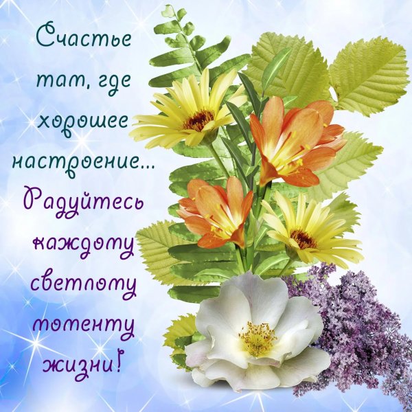 Открытка с дрбрым днём