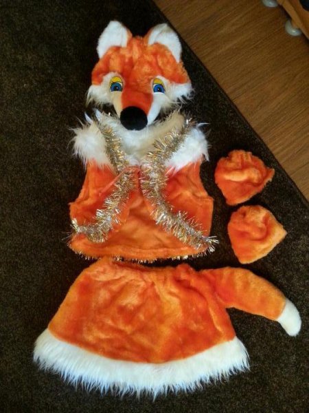 Костюм лисы на 4 года