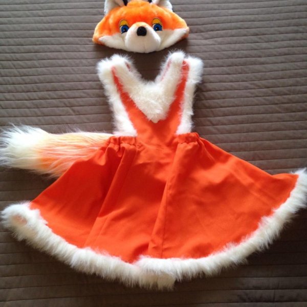 Новогодний костюм лисички