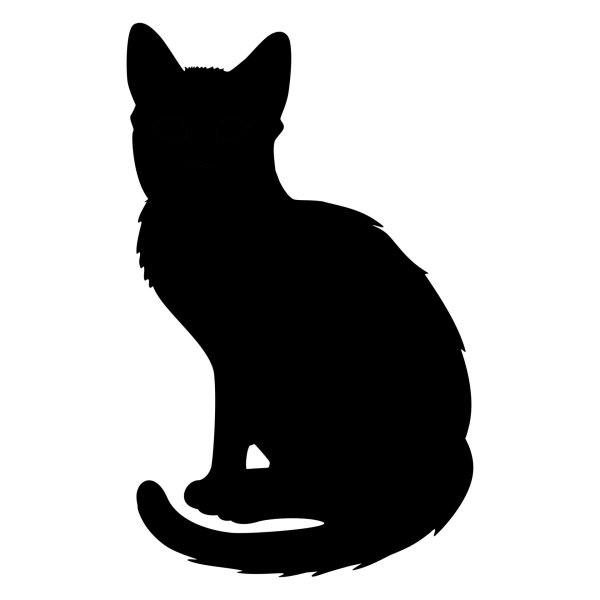 Силуэты котов