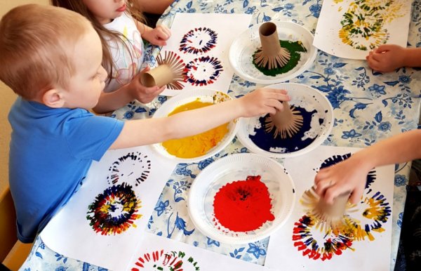 Нетрадиционное рисование в детском саду