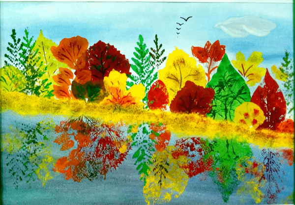 Техника рисования мыльными пузырями