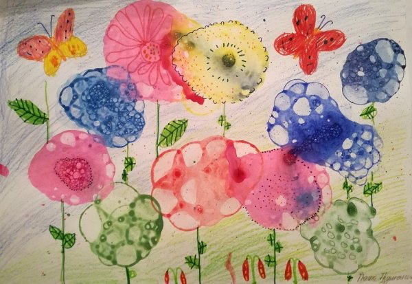 Необычные техники рисования