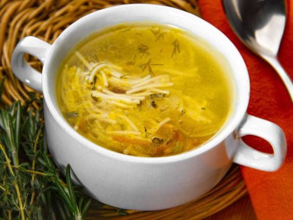 Суп-лапша с курицей