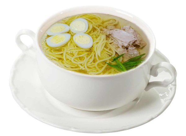Куриный суп с лапшой