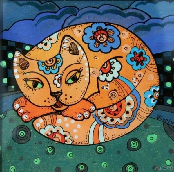 Стилизованные коты