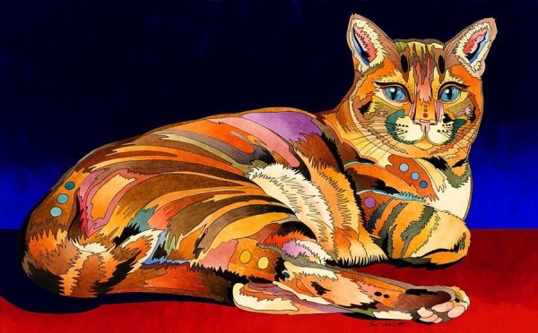 Кошки в декоративно прикладном искусстве