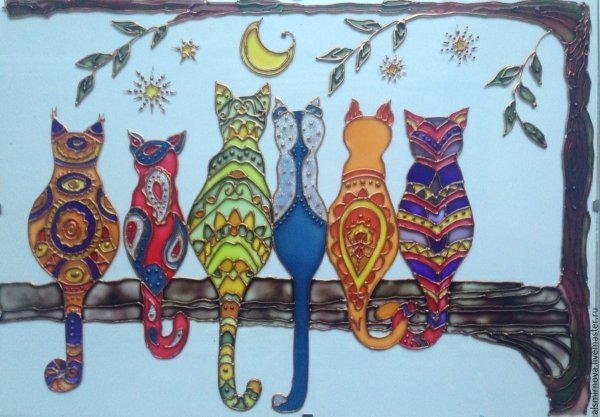 Кошки в декоративно прикладном искусстве