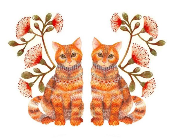 Орнамент животные