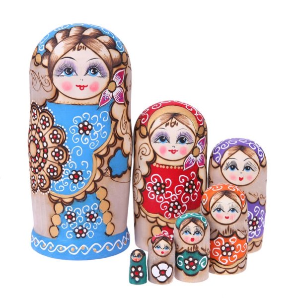 Деревянная Матрешка