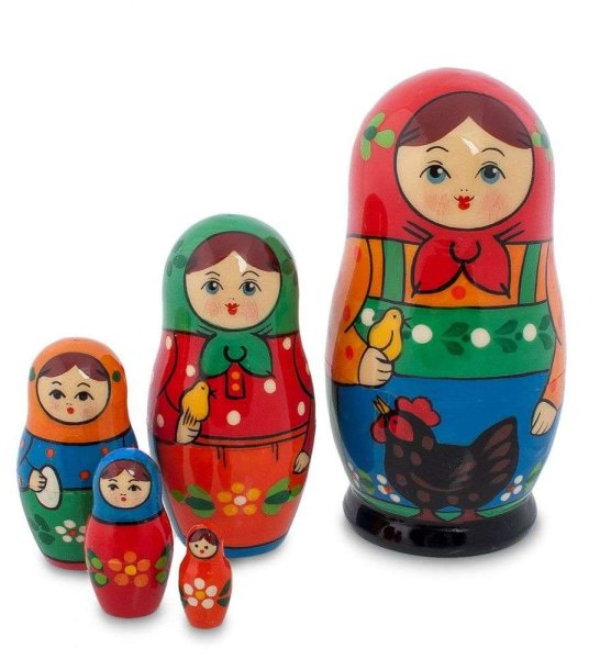 Матрешка "5 м ягоды 80 х 150"