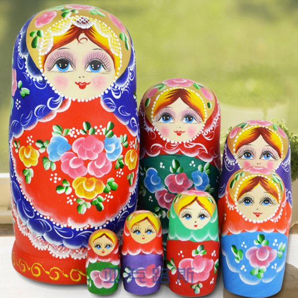 Деревянная Матрешка