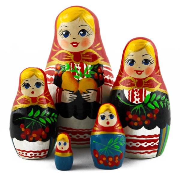 Деревянная Матрешка