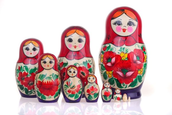 Русско народные промыслы Семеновская Матрешка