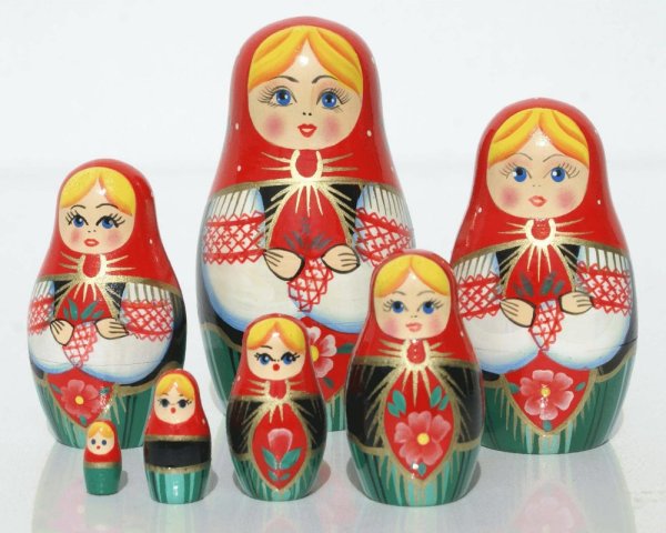 Матрешка русская народная игрушка