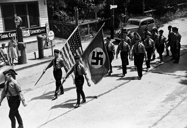 Марш нацистов в США 1939