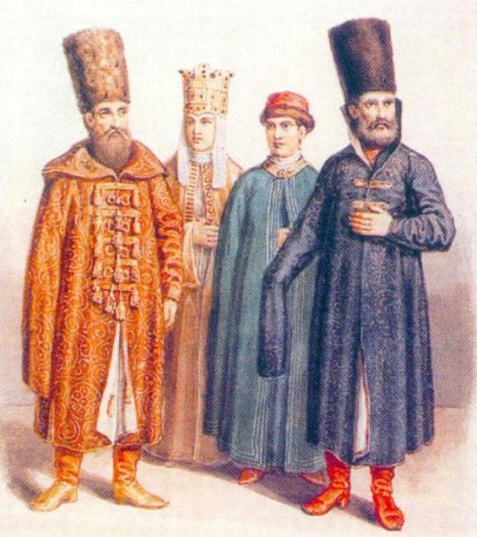 Солнцев Боярская одежда 17 века