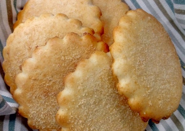 Коржики сахарные