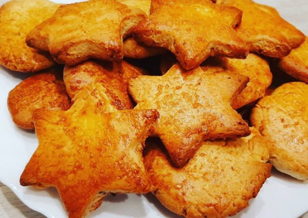 Молочные коржики