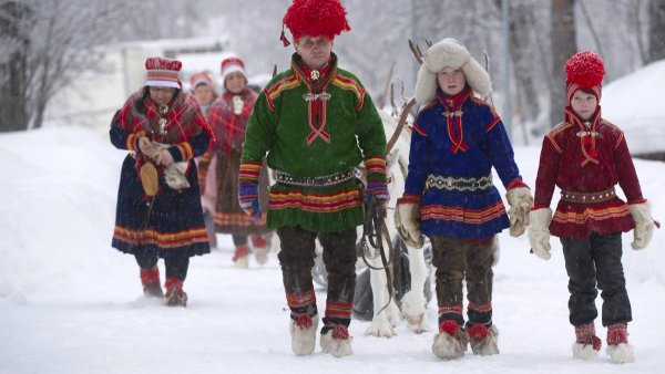 Саамы Кольского полуострова костюм