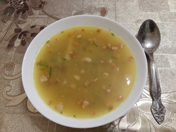 Гороховый суп с курицей