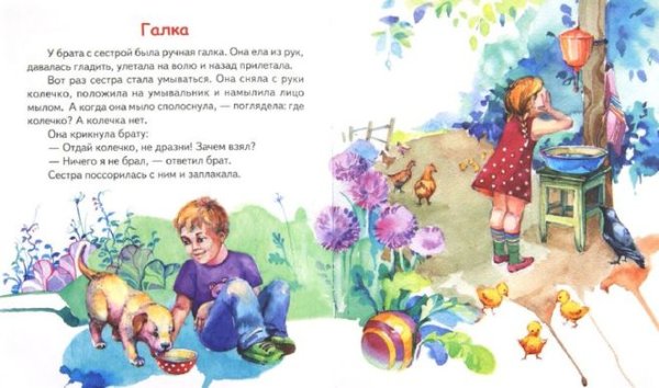 Борис Житков Галка