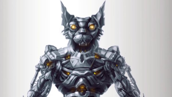 Кот киборг