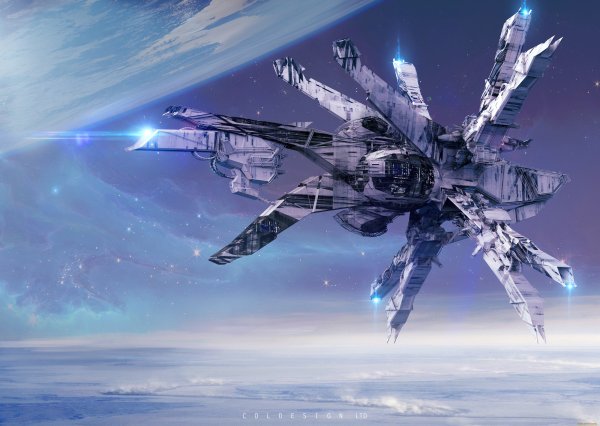 Космический корабль Корвет Star Citizen