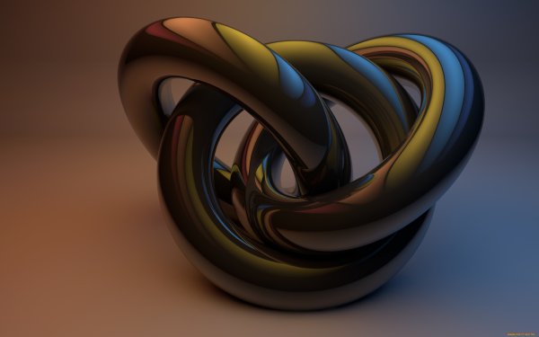 Абстрактные 3d фигуры