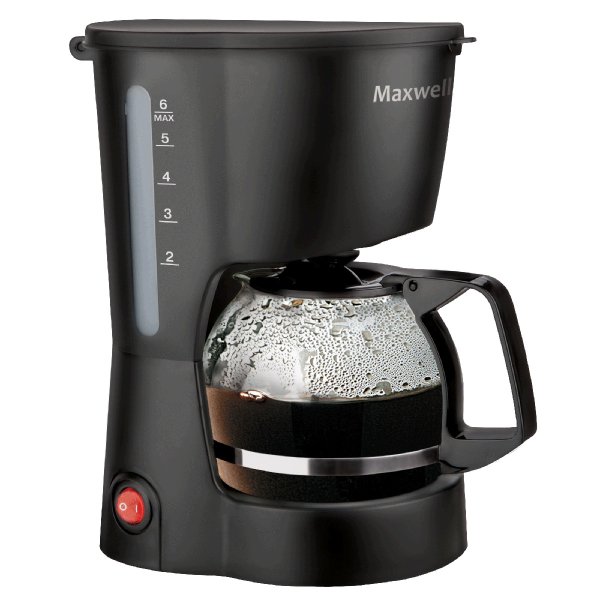 Кофеварка Maxwell MW-1657 BK