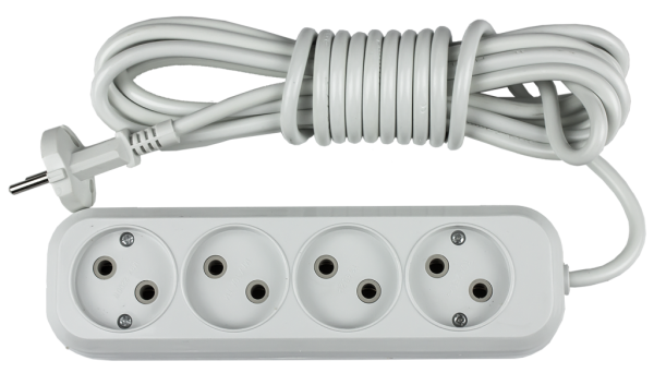 Удлинитель 3gsu-5-Smart 3-х местн c выкл 2-х USB 10а с з/к 5м 8535 in Home