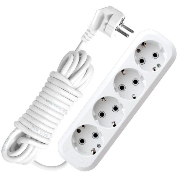 Удлинитель 5м 3 ГН ПВС 3х1 16а з/к с перекл. Контур