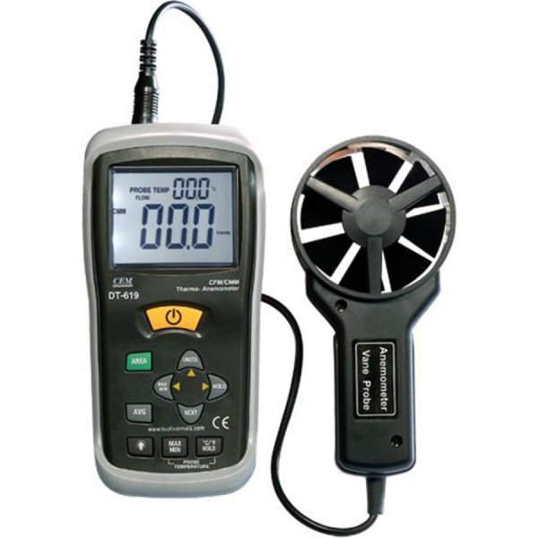 Термоанемометр Cem DT-619