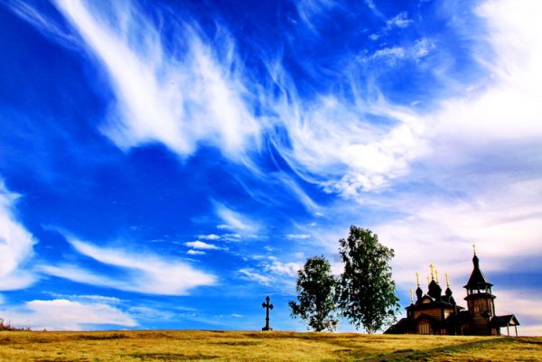 Храм Покрова на Нерли рассвет