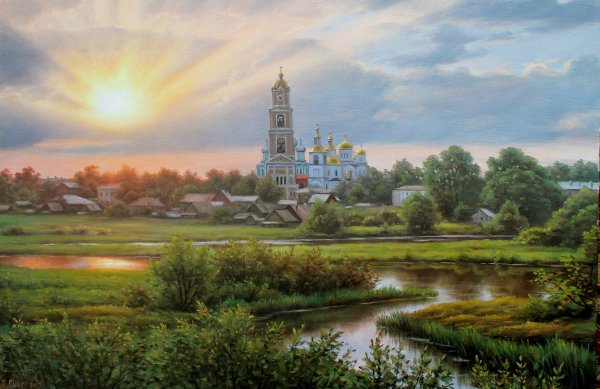 Успенский собор Дмитров в живописи