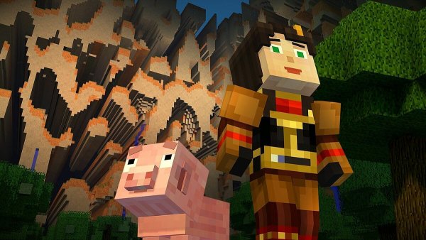 Minecraft story Mode Габриэль