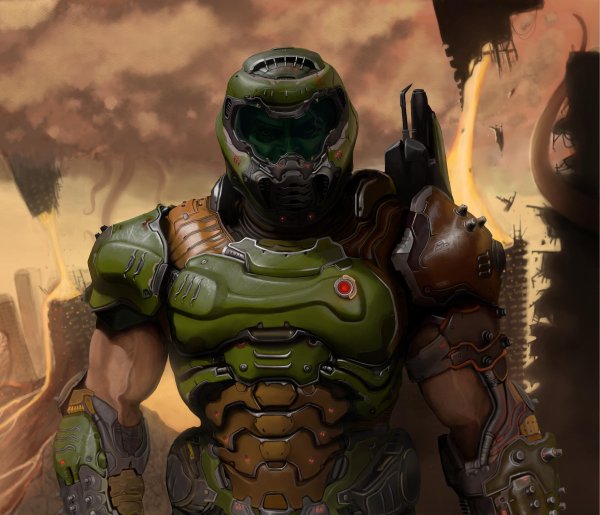 Doom 2016 Doomguy
