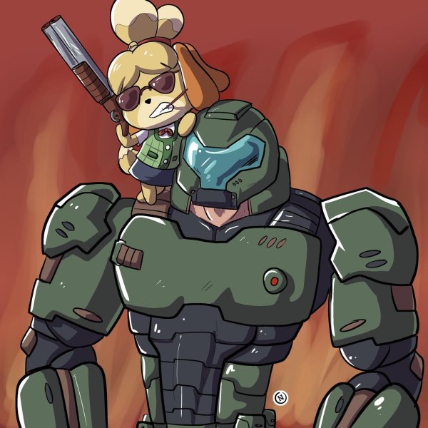 Изабель Энимал Кроссинг Doom