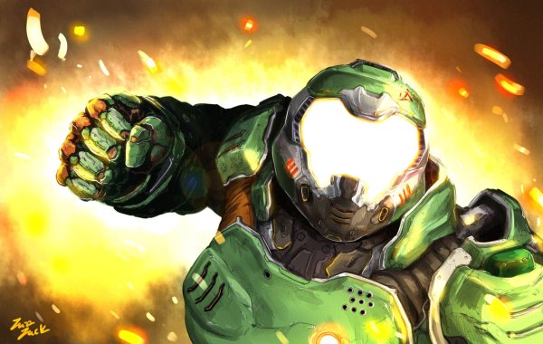Doomguy Doom 4